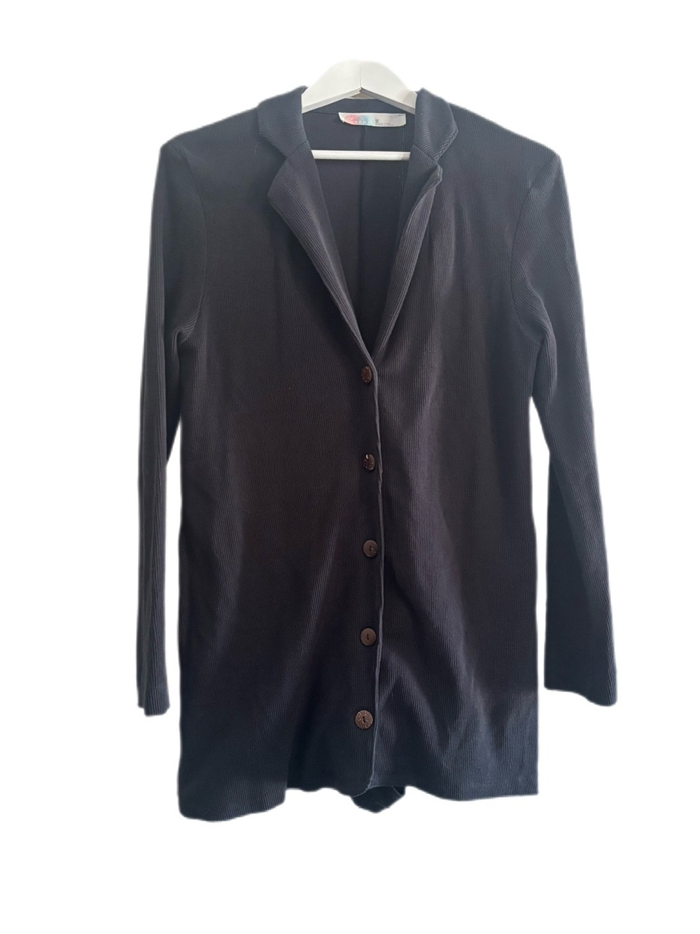Free People Beach Lizzie Romper Blazer One Piece Navy Blue XS